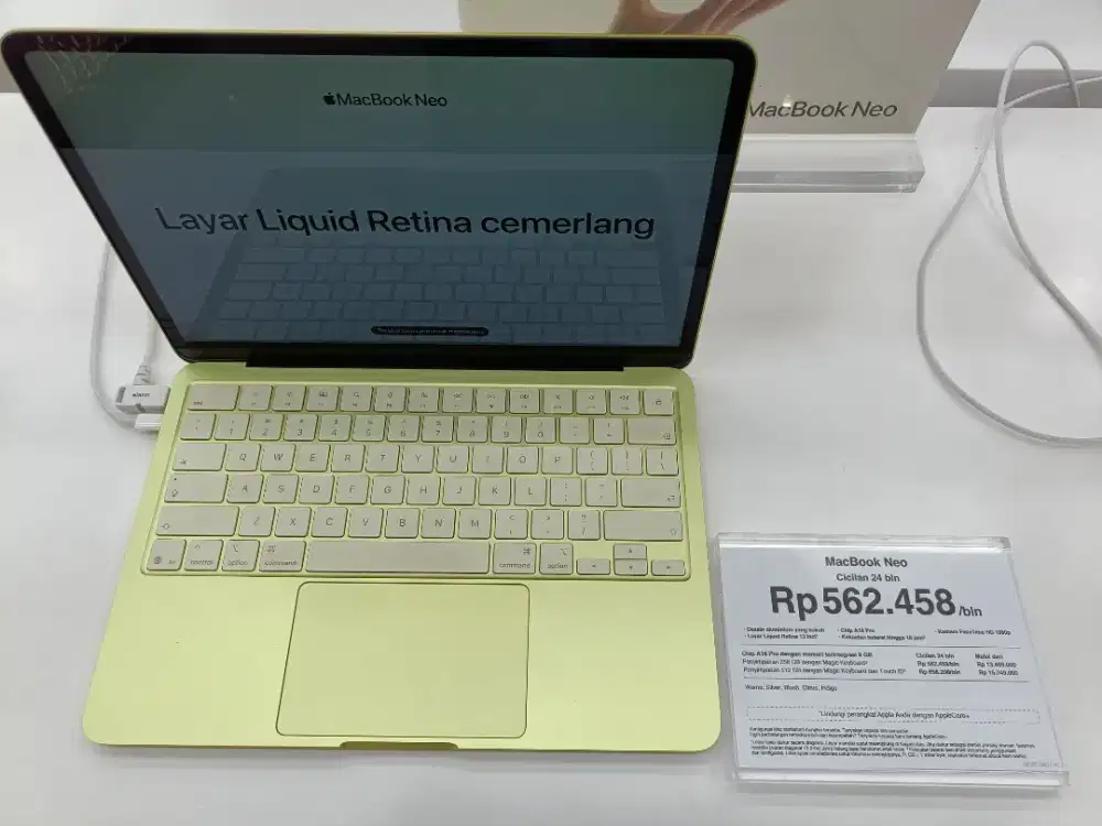 Kredit Macbook Neo 512GB With magic keyboard
