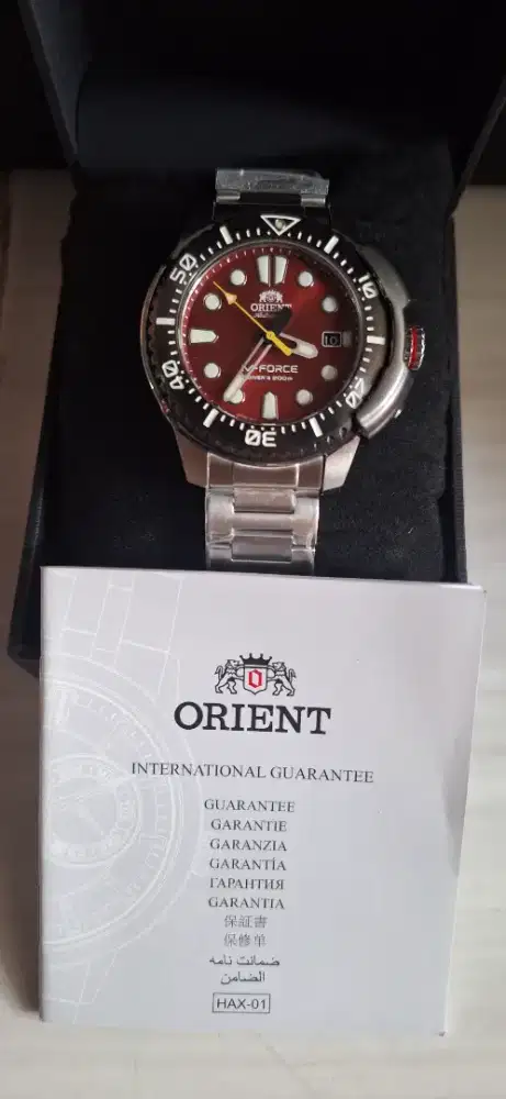 Orient m force diver