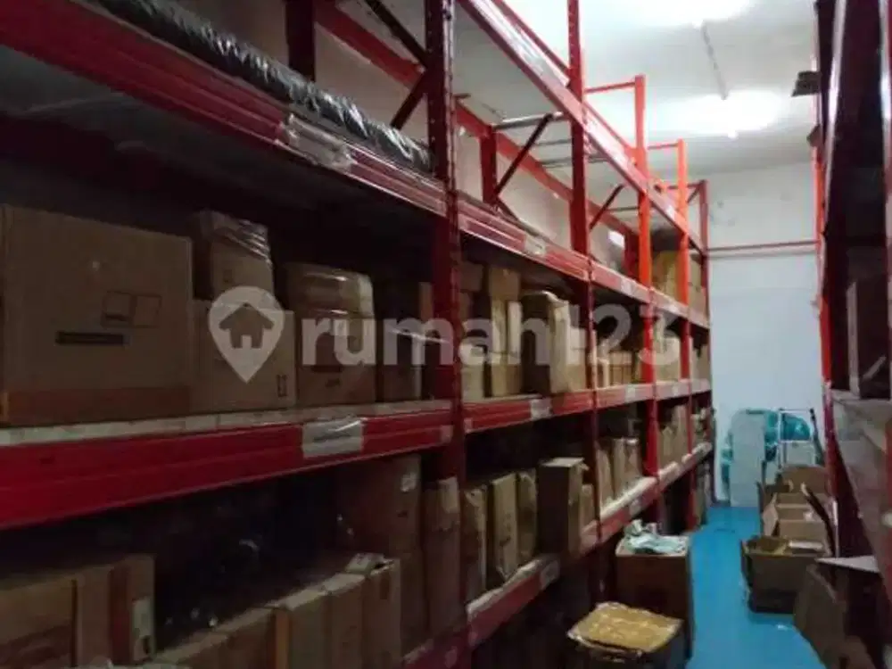 Dijual Cepat Gudang Kapuk Harga Masih Nego Bekas Kontruksi Besi dan Ada Officenya