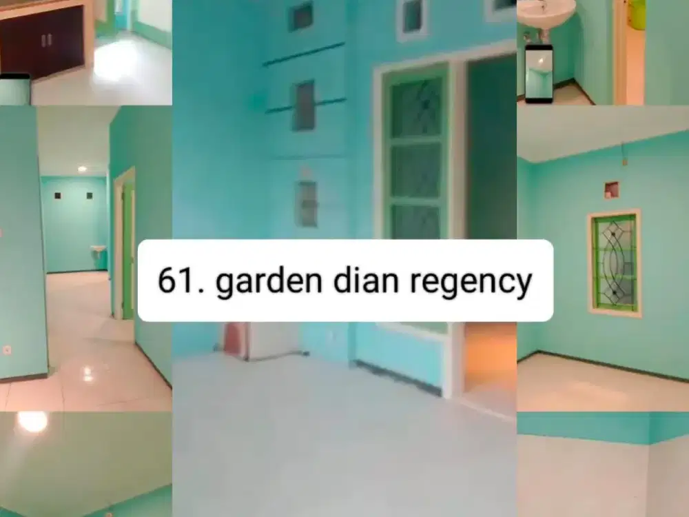 Rumah Garden Dian Regency Dekat Bandara Juanda, Merr, Tropodo Waru