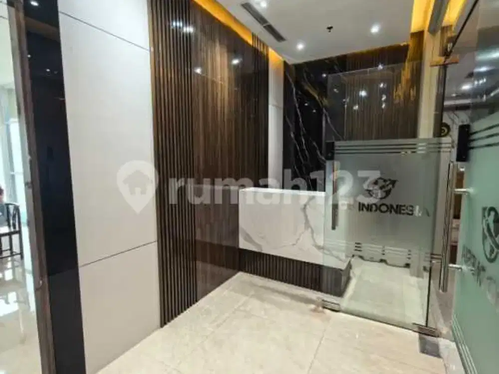 Disewakan Office Space Gold Coast Furnished View Bagus Siap Pakai Lantai Mid