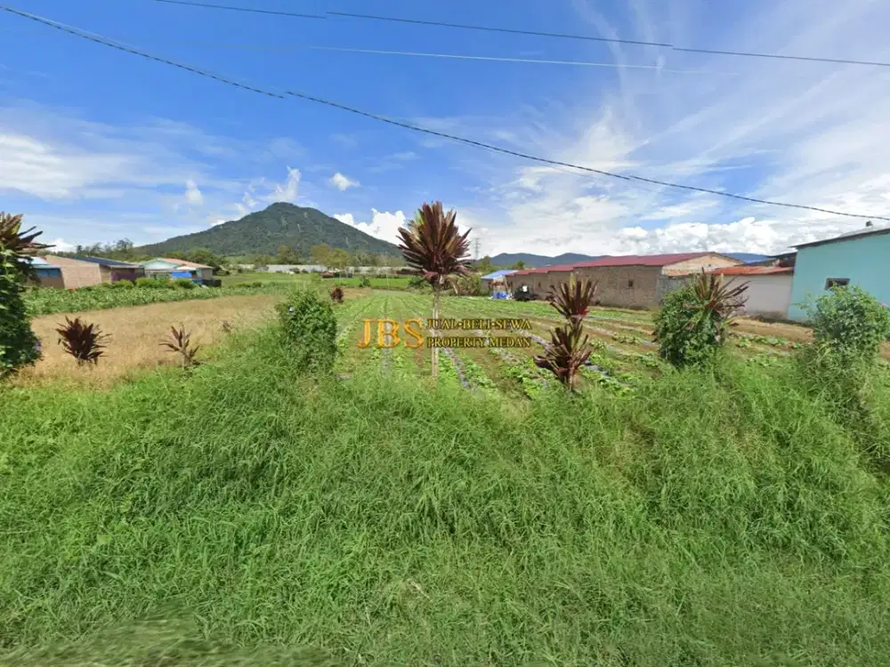 Jual Tanah Uk. 2.424m2 di Daerah Karo Jalan Kebun Bunga - Dolat Rayat (Dekat Villa Gitar Mas)