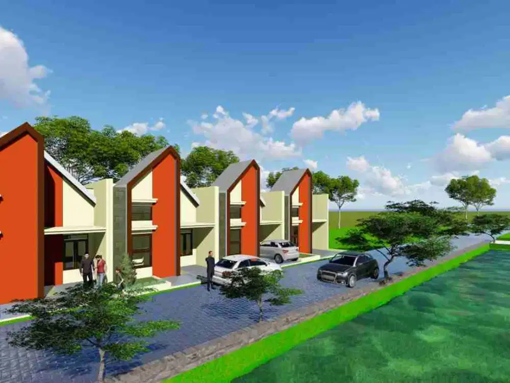 Rumah scandinavian custom layout KPR DP suka suka dekat BSD
