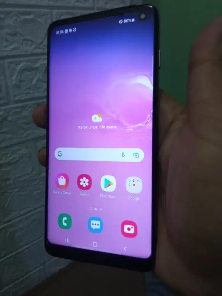 Samsung S10 ram 8/128 NFC on kondisi normal