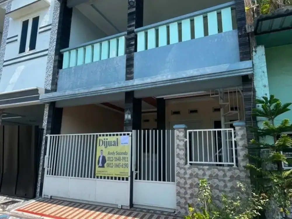 Dijual Rumah 2 lantai di Karang Klumprik Utara Surabaya