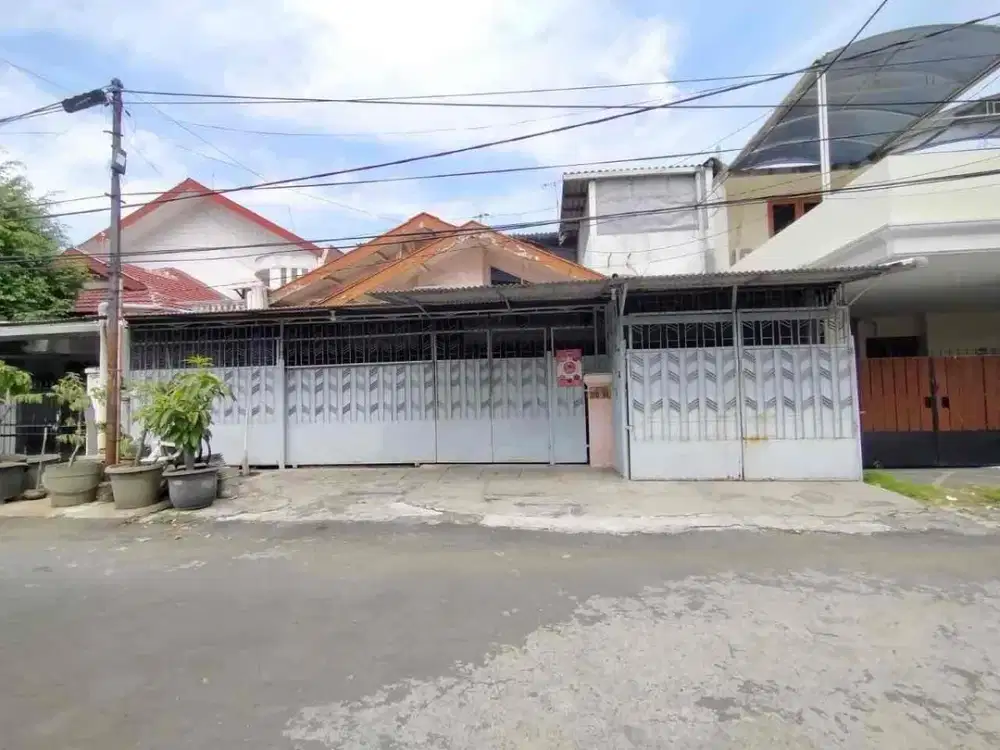 Jual Rumah Full Bangunan Baruk Utara Rungkut dekat MERR