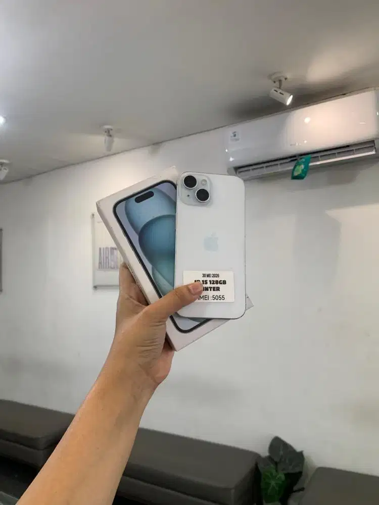 iPhone 15 128GB BLUE EX INTER