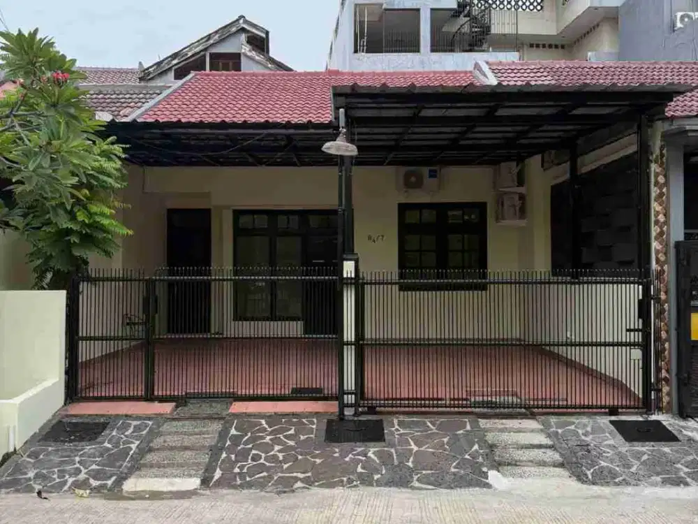 sewa rumah di harapan indah bekasi 1 lantai