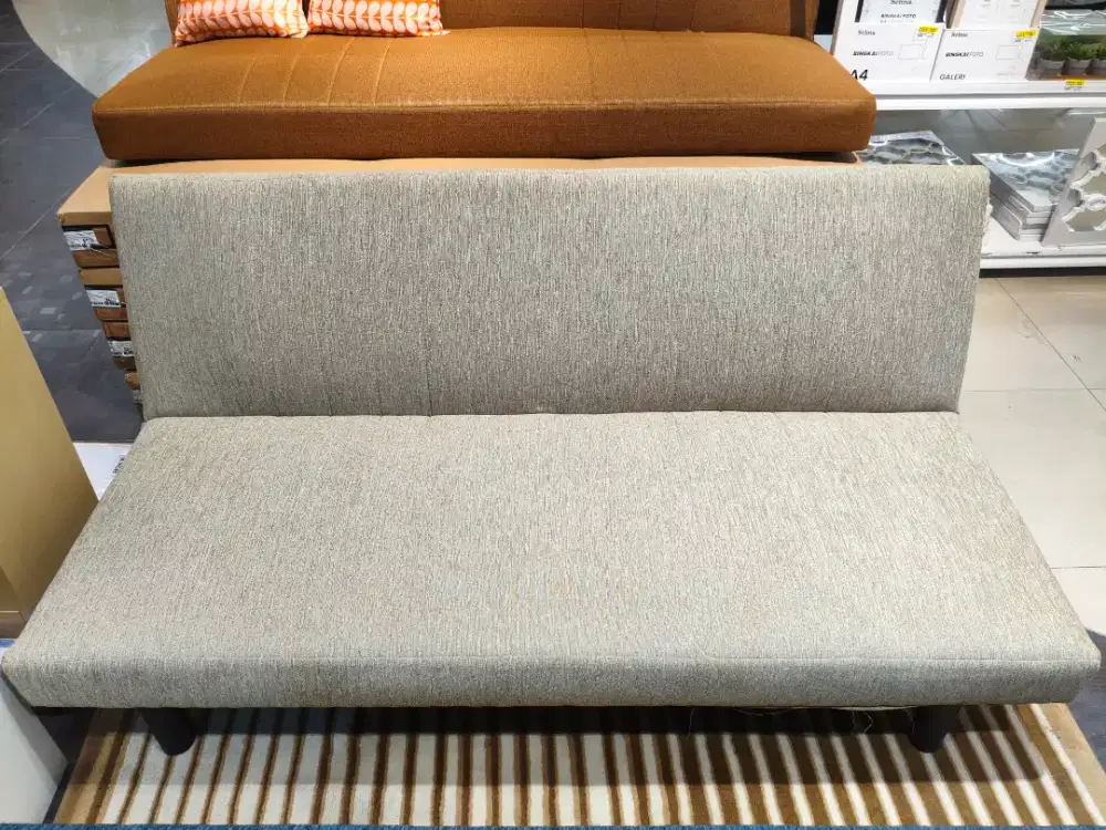 Selma Relax Sofabed Fabric – Cokelat Oat