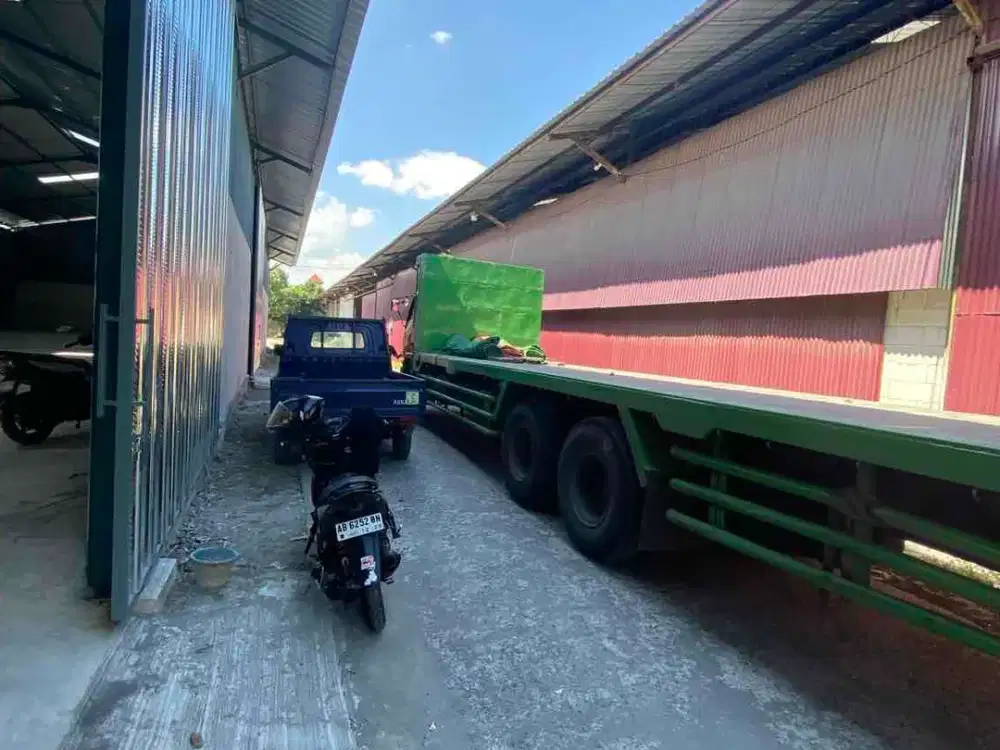 disewakan gudang akses kontainerr