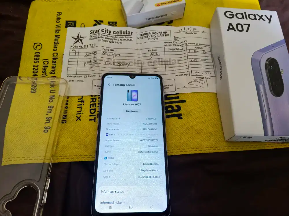 SAMSUNG GALAXY A07