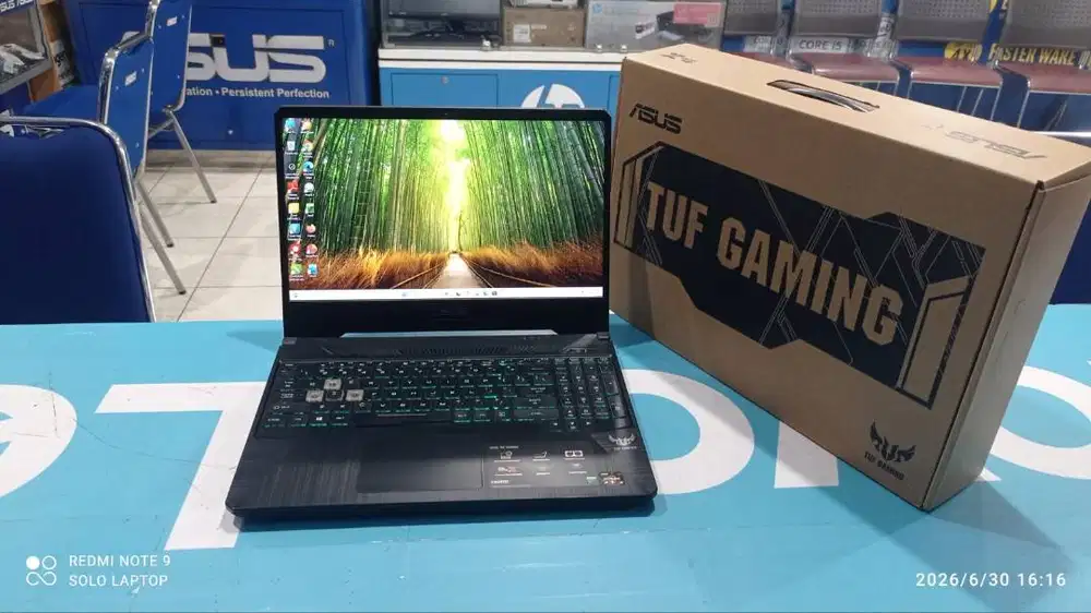 ASUS TUF FX-505DT RYZEN 5-3550H RAM 16GB/SSD 1000 GB/VGA GTX 1650 4GB