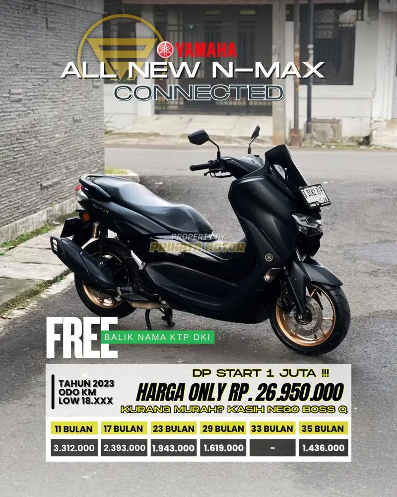 YAMAHA ALL NEW NMAX 155 CONNECTED 2023 !!!