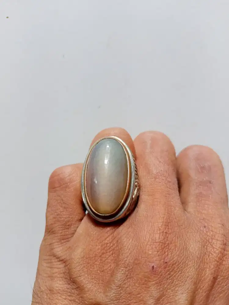 Batu Cincin Akik Permata Natural Agate Pandan Kutu Air Lawas