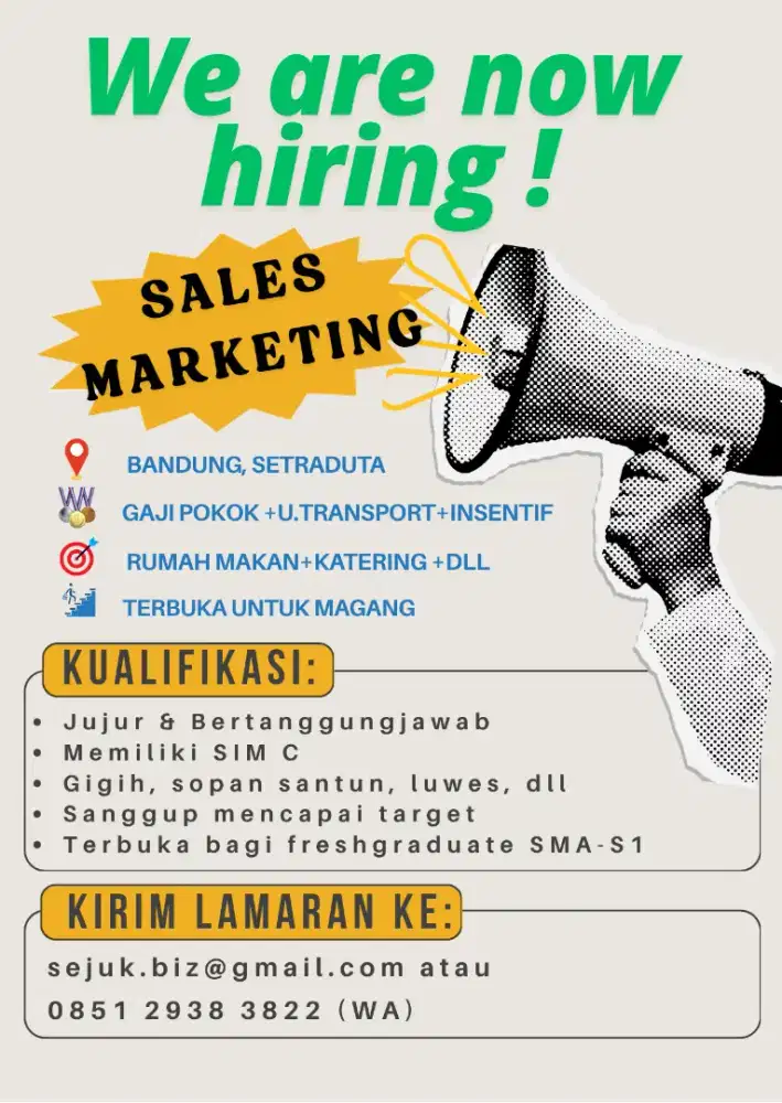 Sales Marketing HoReCa