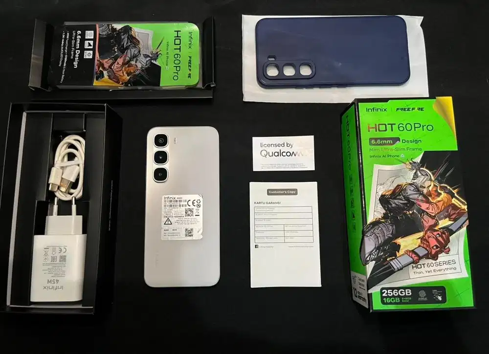 INFINIX HOT 60 PRO 8/256 99% MULUS GARANSI MARET 2027 PANJANGG