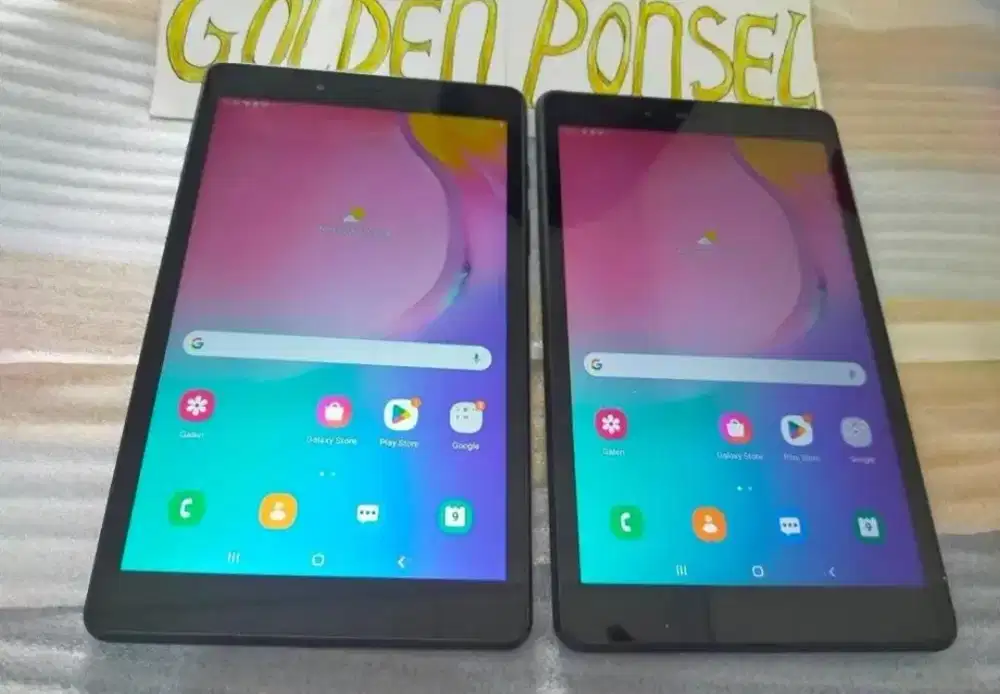 Samsung Tab A 8inch 4G+SIM.32Gb/Ram2Gb.perfect-Golden Ponsel