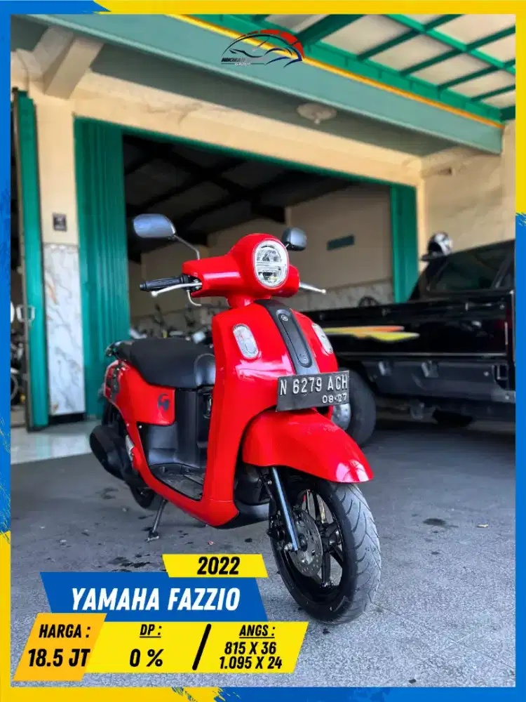 YAMAHA FAZZIO 2022 GASS POLL MASZEEHH HIKMAH MOTOR KEPUH MALANG