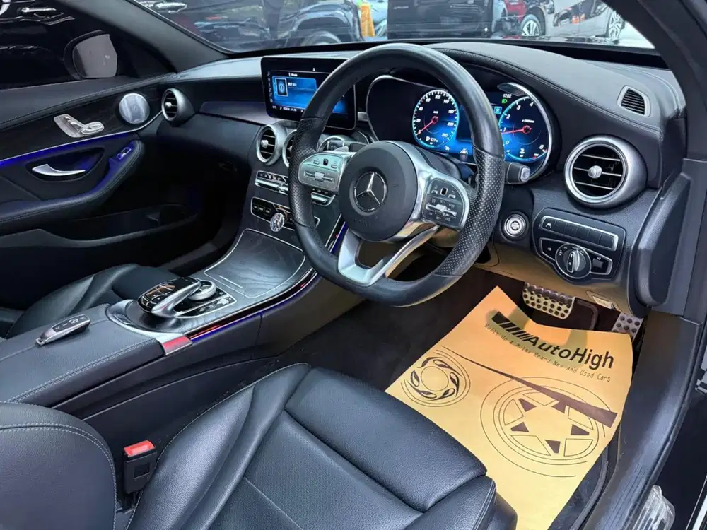 DP10% [Km24.000] C300 AMG 2021 Black Reg 2022 #AUTOHIGH