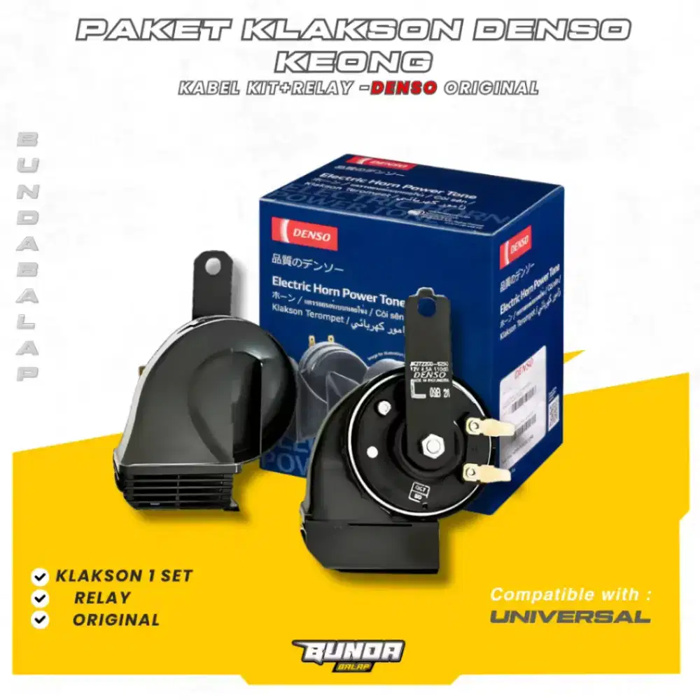 Klakson keong denso waterprof