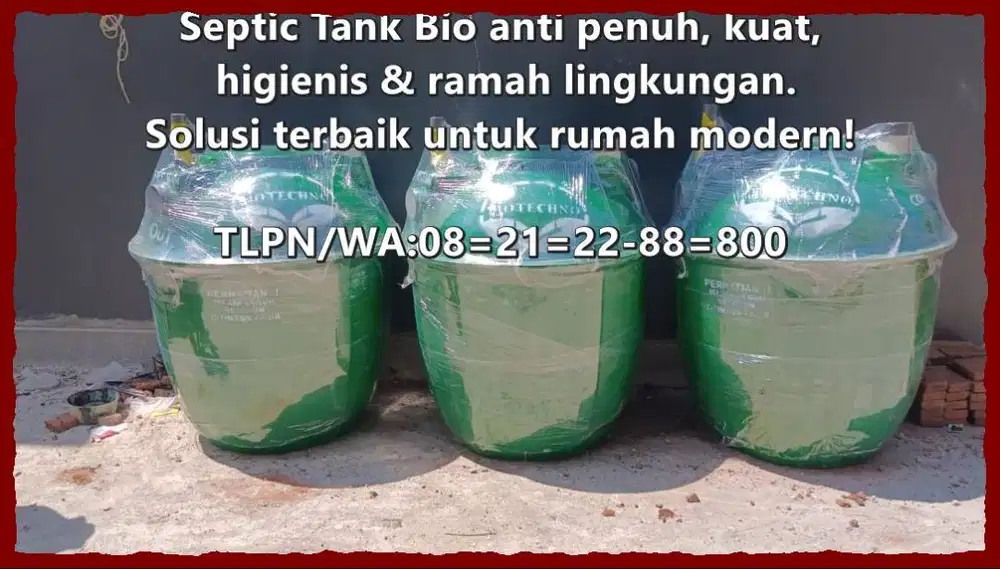 Sepiteng, Biofil, Biotank, Biofilter, Biotech, Septictank