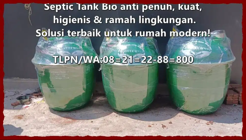 Septictank, Sepiteng Biofilter, Biotank, Biofil,