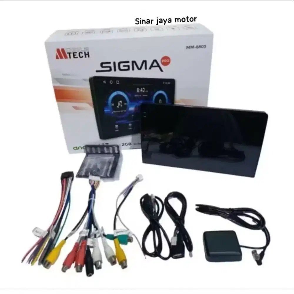Head unit android sigma pro mtech 9inch