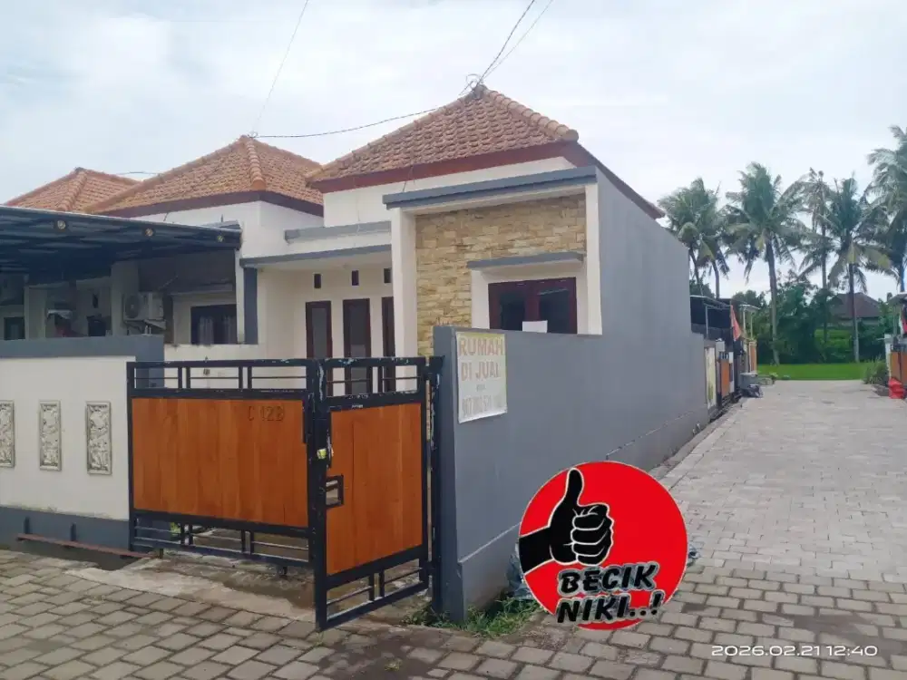 Rumah Dijual posisi hook