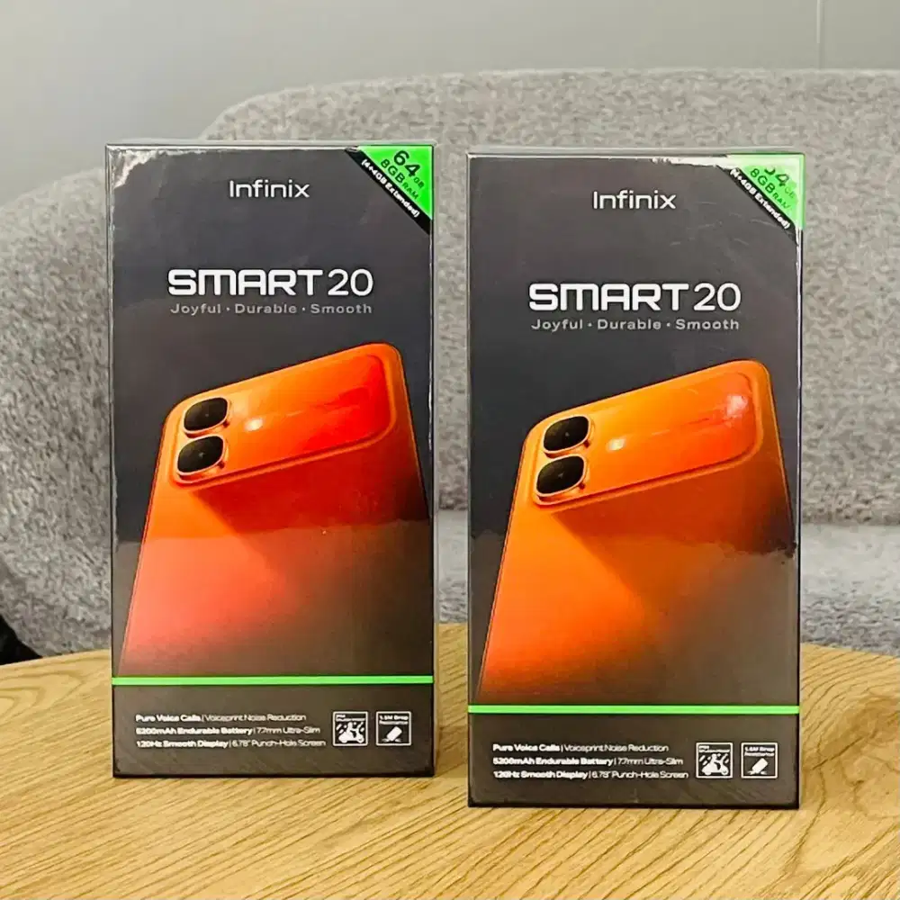INFINIX SMART 20 4/128 GB Bergaransi Resmi