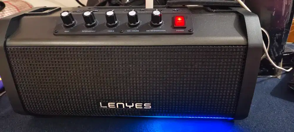 LENYES S863 Speaker Karoke Portabel