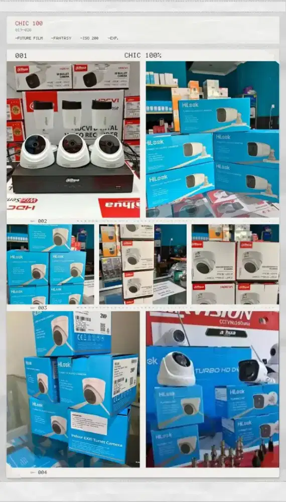 Jasa pemasangan kamera CCTV 2mp