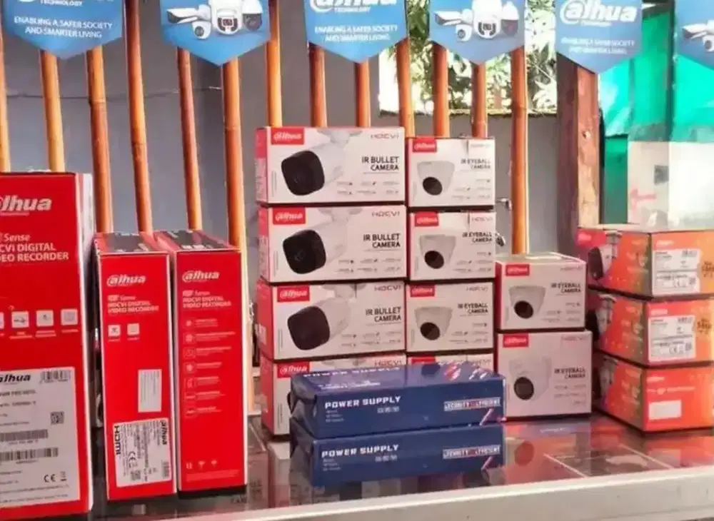 Paket kamera CCTV berbagai macam merek