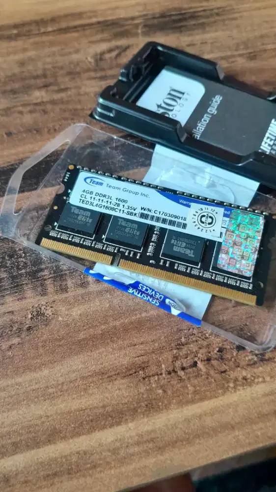 RAM 4GB 4GB DDR3L