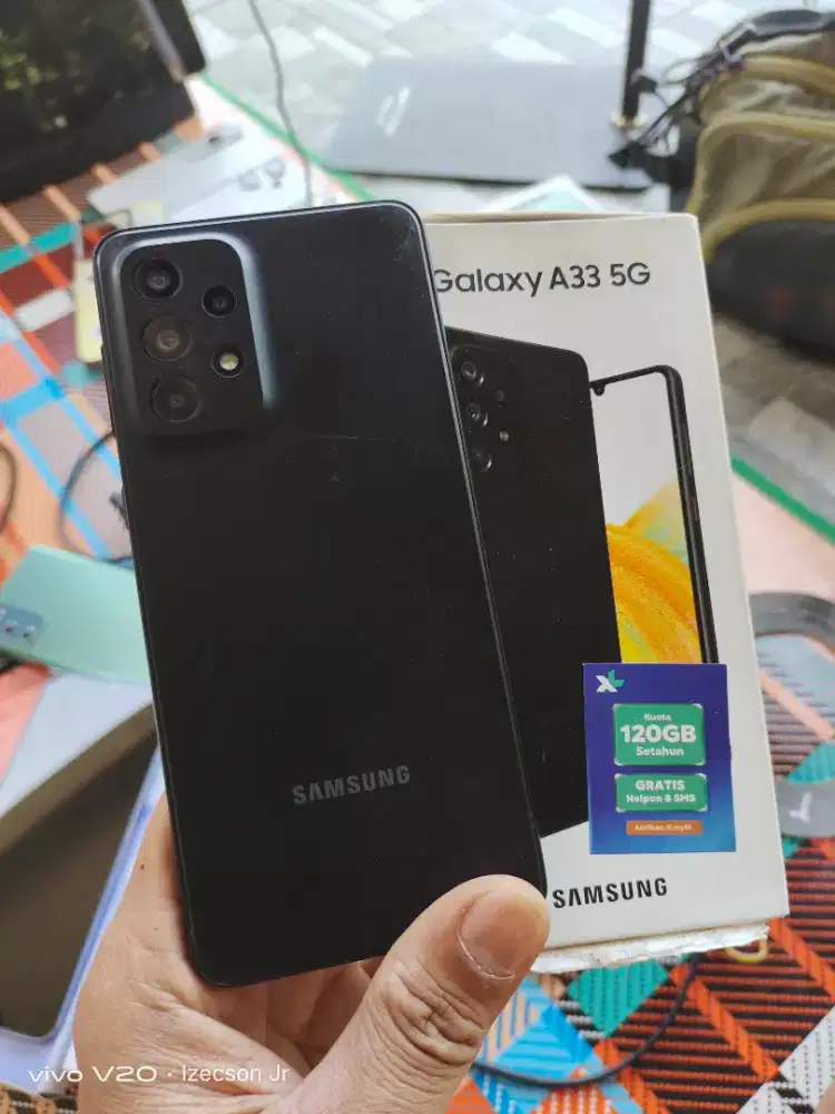 Samsung A33 5G 8/256 Fullset
Kondisi 90% Mulus, Fungsi2 Normal