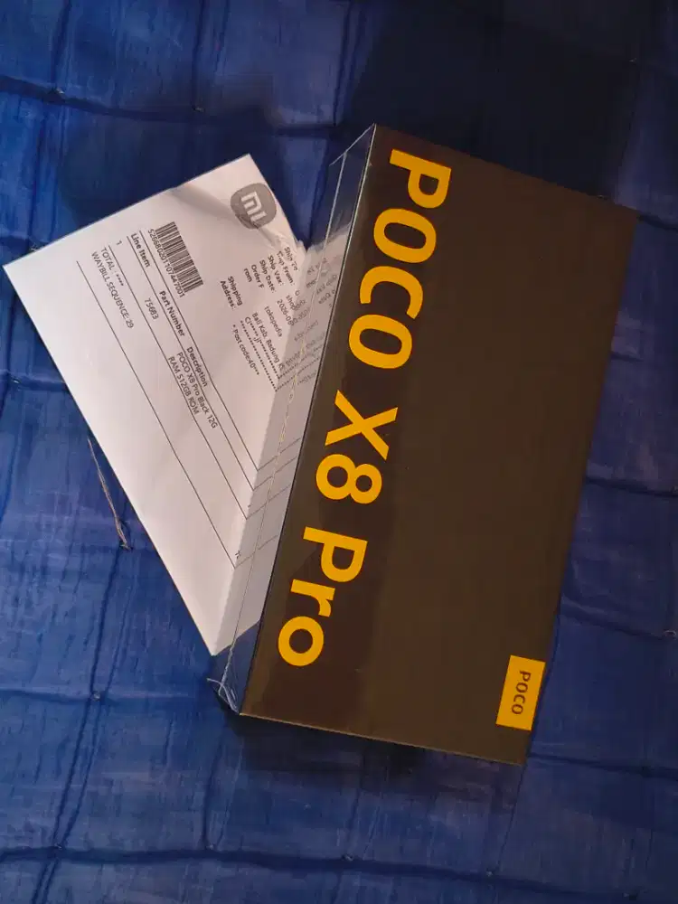 Poco x8 pro 12/512 baru