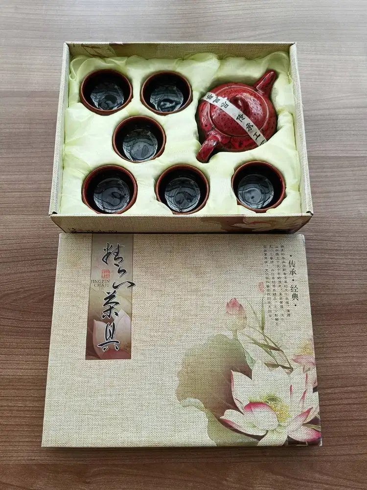 JUAL TEA SET LAWAS ASLI TIONGKOK