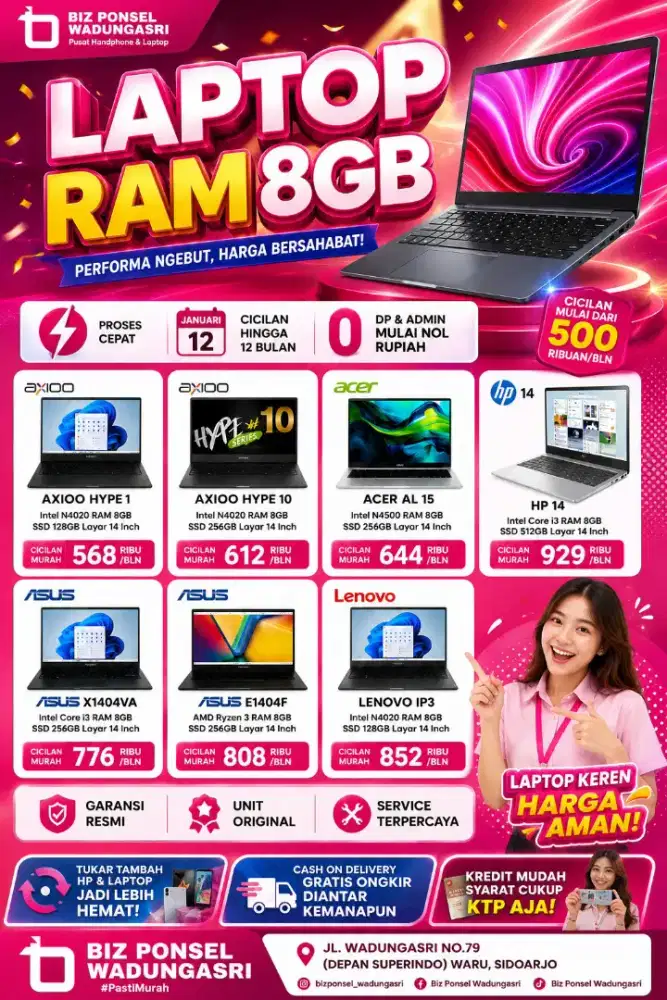 Promo kredit lapto dp 0%