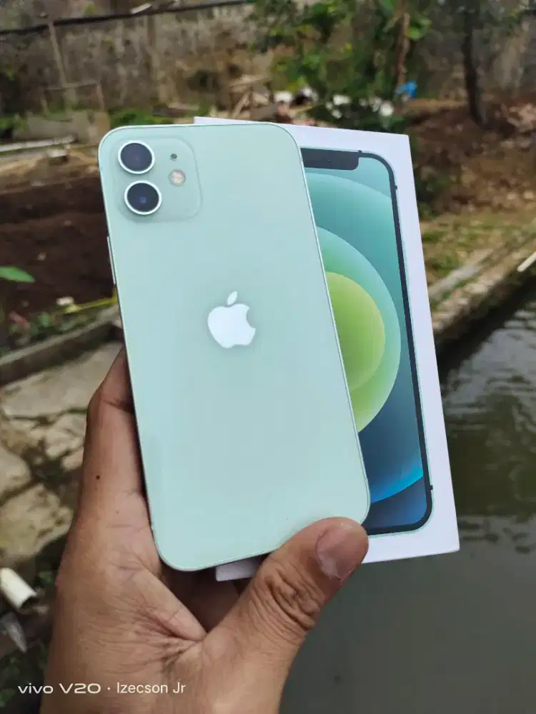 iPhone 12 64GBLL/A, BH 96% Fullset
Wifi Only, Face id On, Tt On