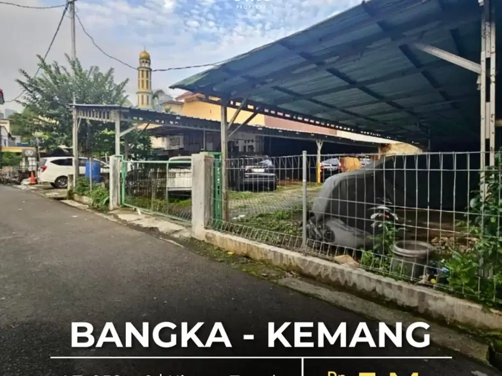 For Sale Hitung Tanah Cocok untuk Kost, Hadap Barat di Bangka