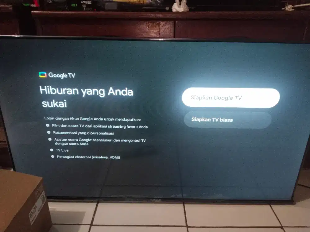 Polytron 43 barang baru buka dus