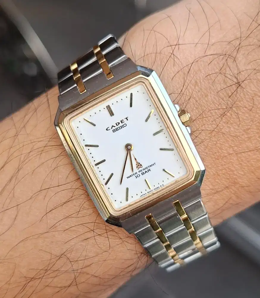 Seiko tank cadet