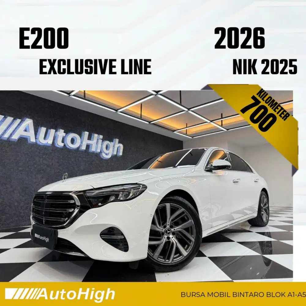 DP10% [Km700 Perak] E200 Exclusive 2025 White Reg 2026 #AUTOHIGH