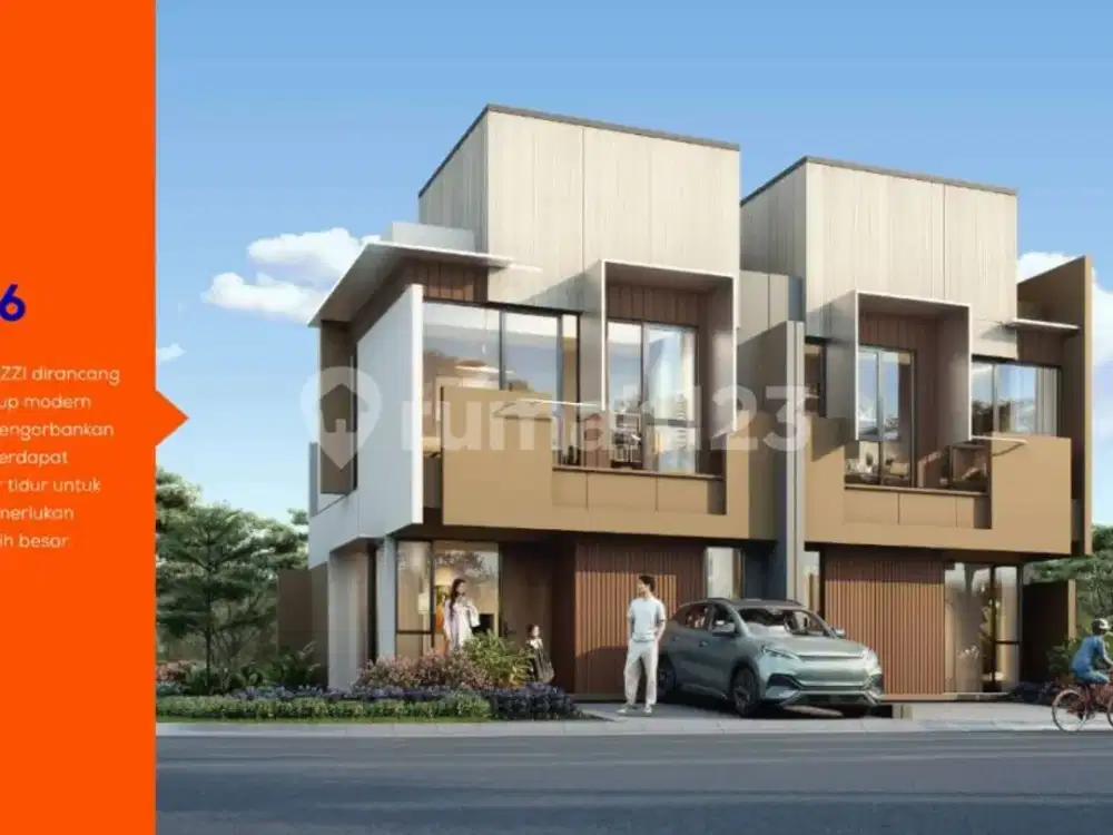Dijual Rumah Izzi Bsd City Lokasi Strategis Tanggerang