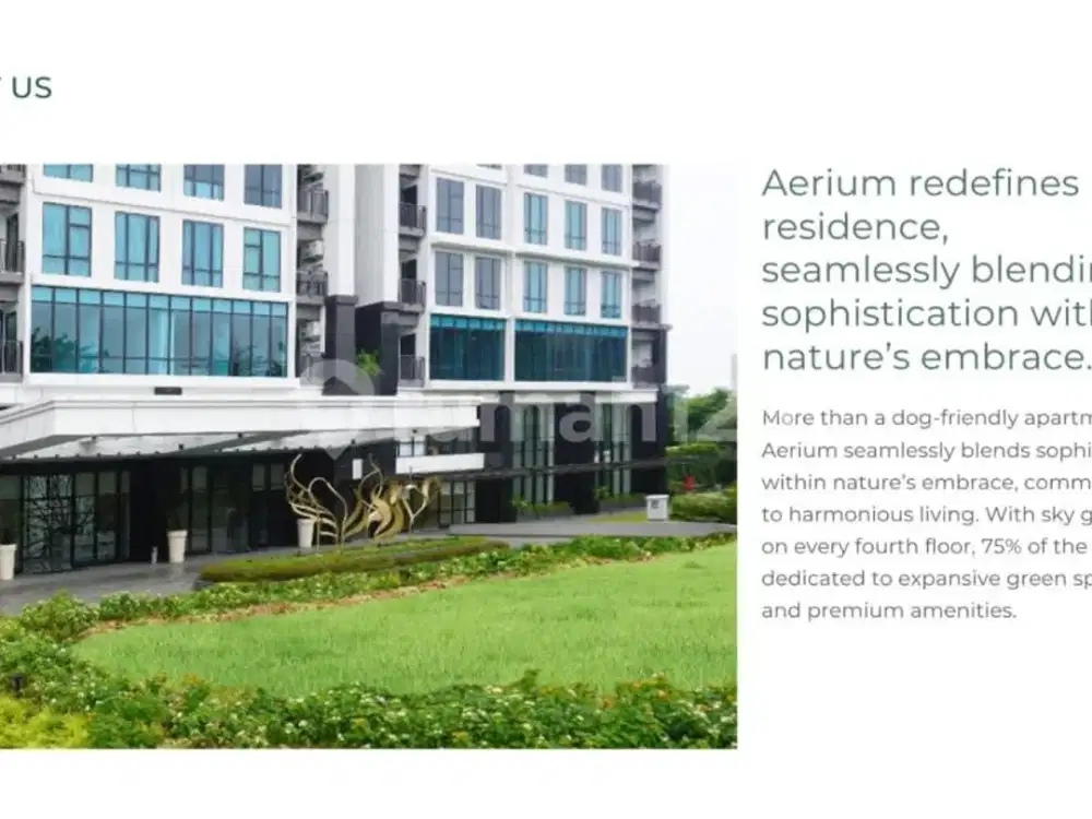 Apartemen Aerium Akses Strategis Jakarta Barat