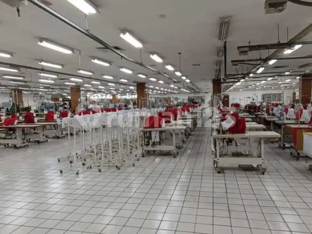 Dijual gudang Ex pabrik grrmen Jatake Tangerang