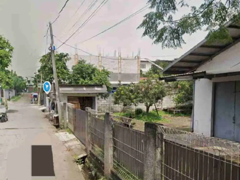Di Jual Cepat tanah bonus bangunan gudang di mustika jaya dkt grand wisata