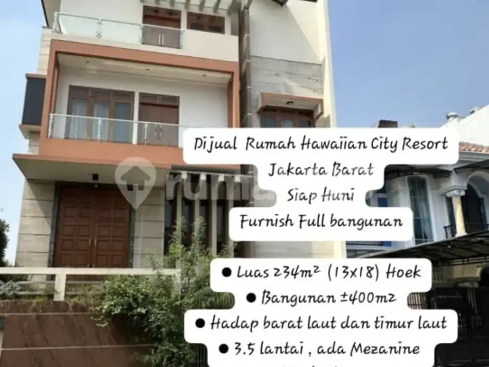 Rumah Siap Huni Posisi Di Hook. City Resort