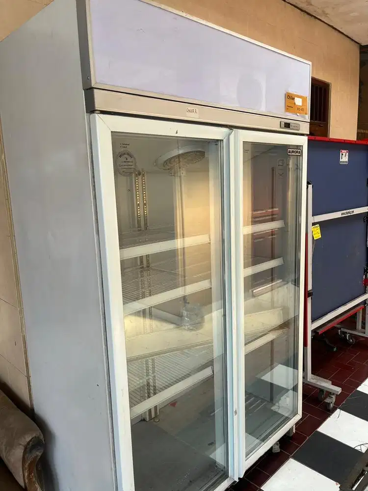 Di jual chiller 2 pintu merk aurara