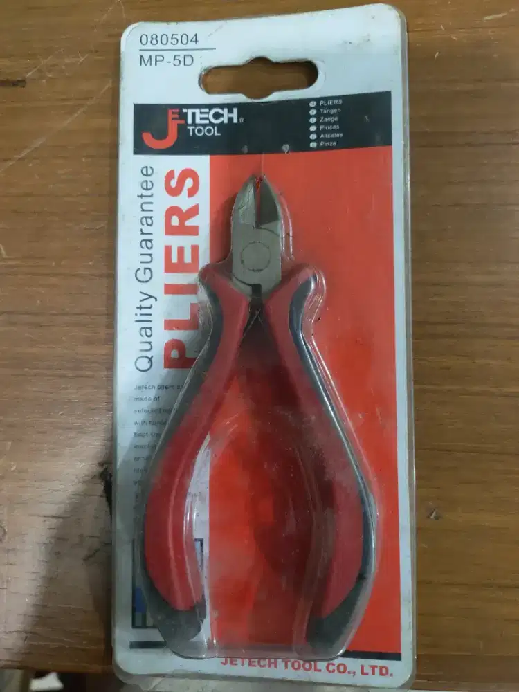 JETECH MiniDiagonalCuttingPliers MP-5D Ori –Tang Potong Presisi 5 Inch