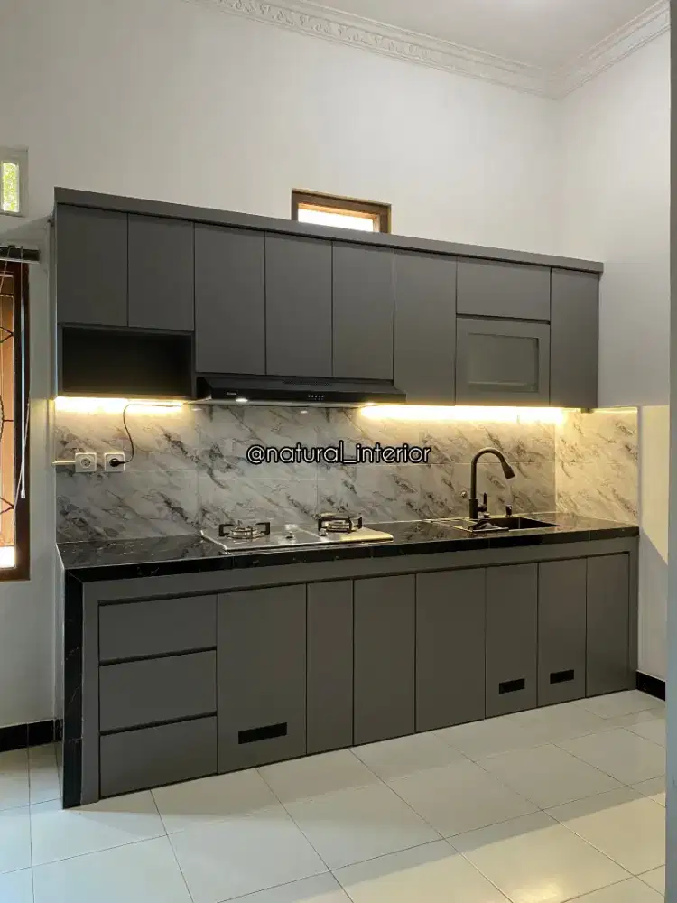 Kitchenset minimalis satu garis